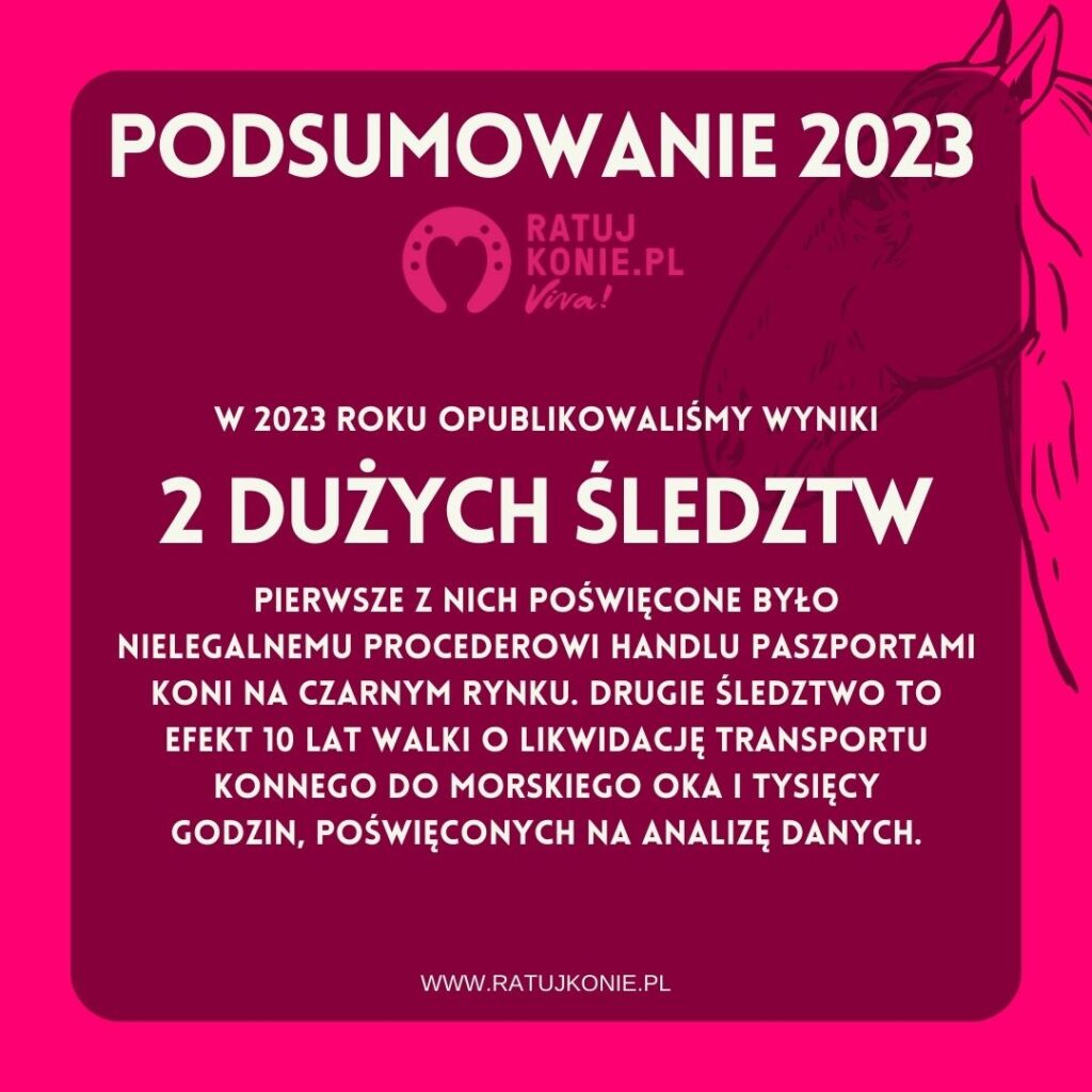 
opublikowaliśmy 2 duże śledztwa